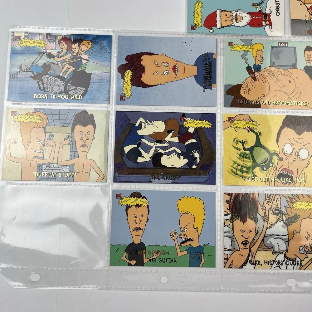 Beavis & Butthead 1994 MTV Lot Of 25 Fleer Ultra Trading Cards + Chick List Rare